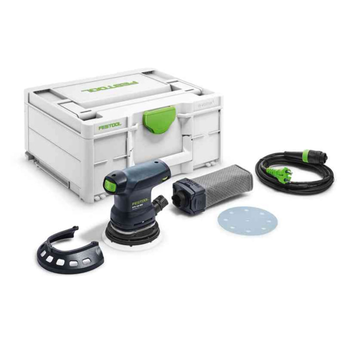 Ponceuse excentrique ETS 125 REQ-Plus - FESTOOL - avec accessoires - Systainer - 576069