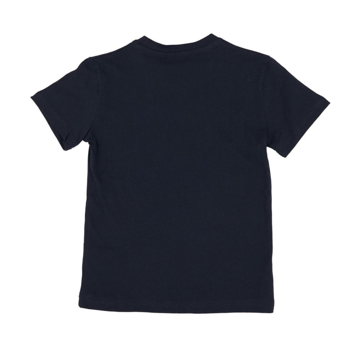 Camiseta básica infantil logo estampado