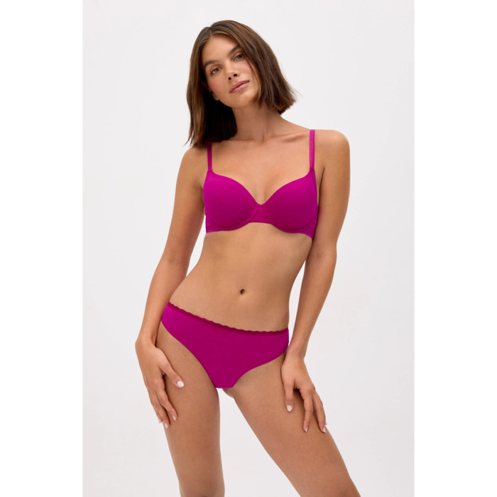 Reggiseno con ferretto e imbottitura Rosa