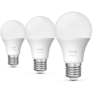 Pack PHILIPS Hue Essential E27 WCA A60 3P