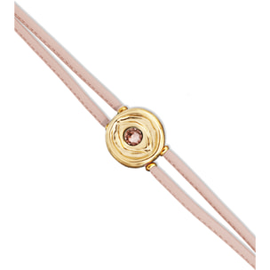 Pulsera SER INTUITIVA ROSA CLARO M