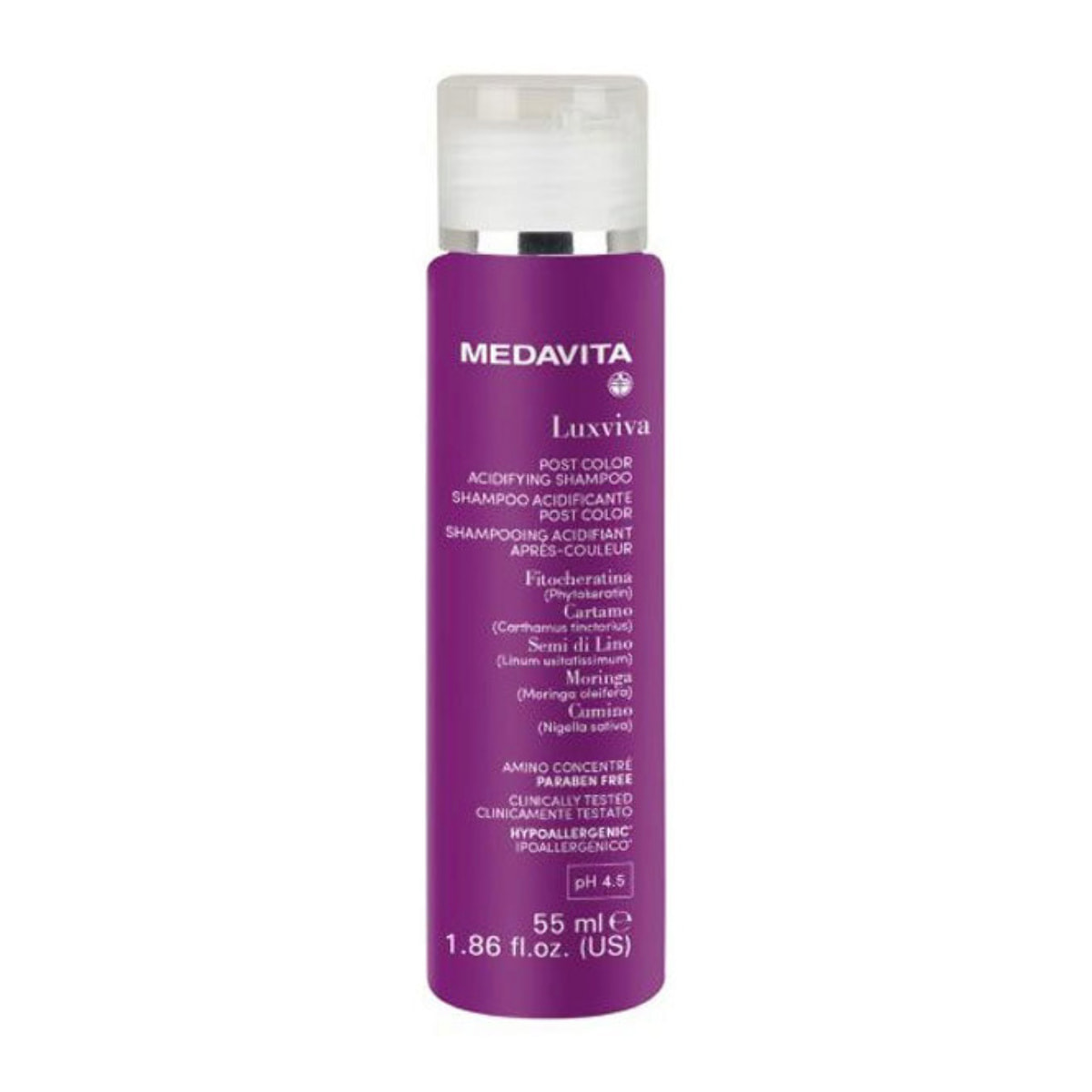 MEDAVITA Luxviva Shampoo Acidificante Post Colore 55ml