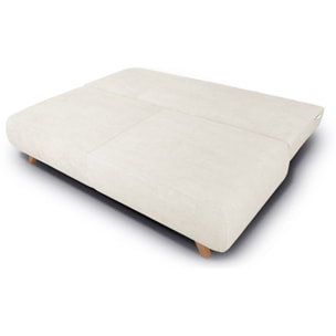 Canapé convertible 3 places en tissu chenille - LARIA