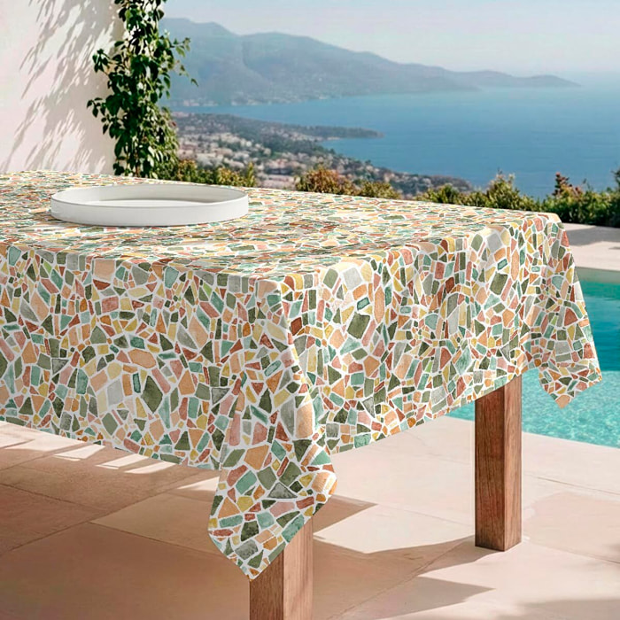 Nappe anti-taches Aruba - 100% coton -