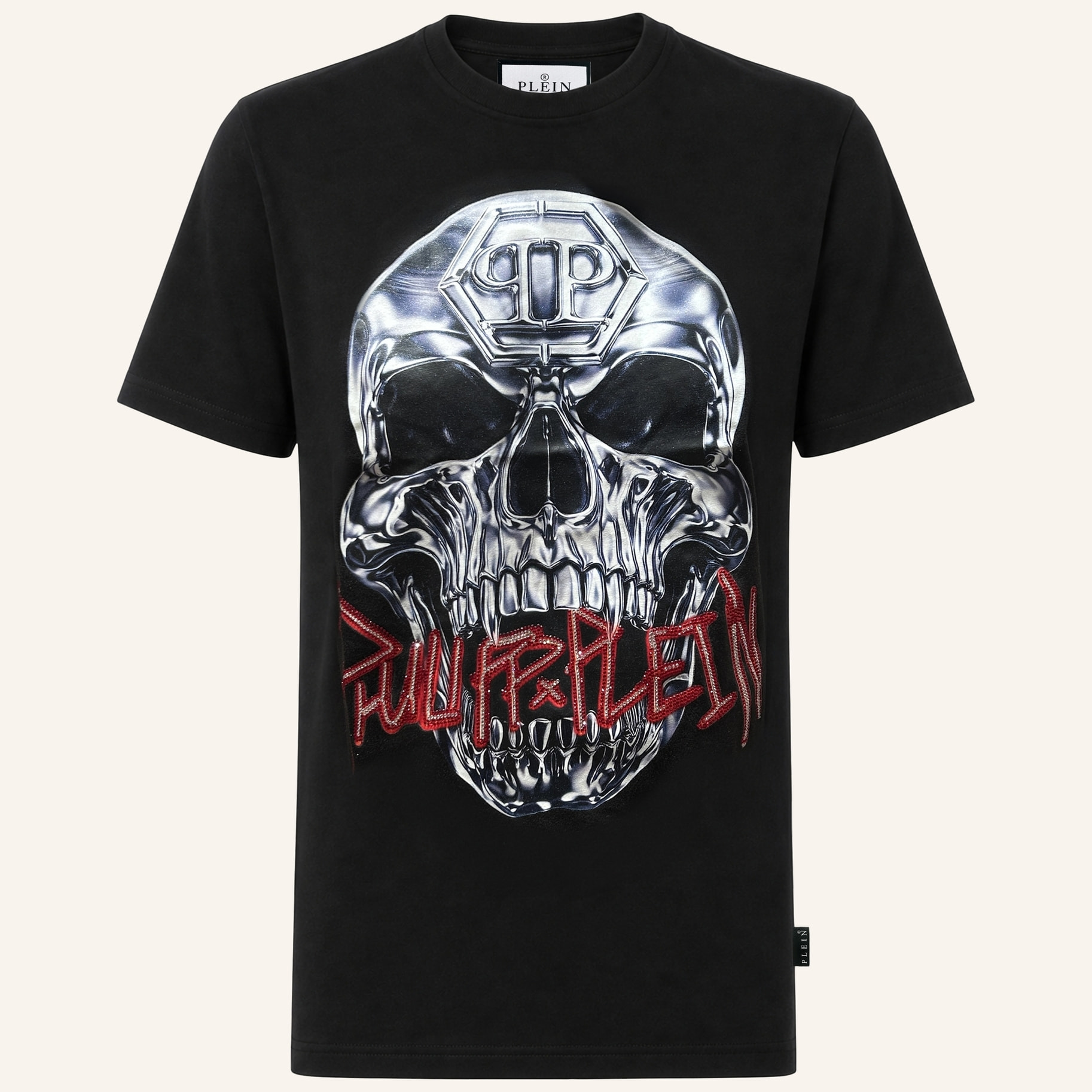 PHILIPP PLEIN T-shirt girocollo a maniche corte SKULL