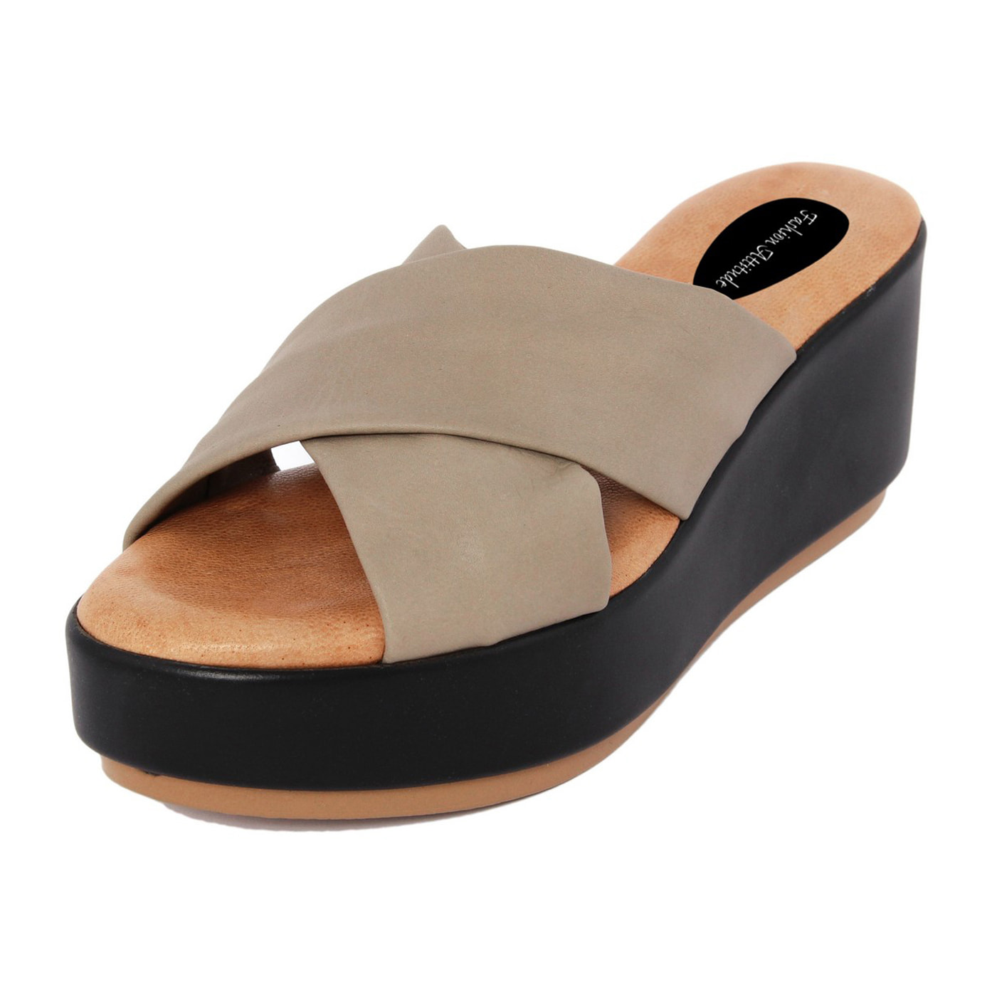 SANDALO IN PELLE MADE IN ITALY FASHION ATTITUDE COLORE COLORE Beige