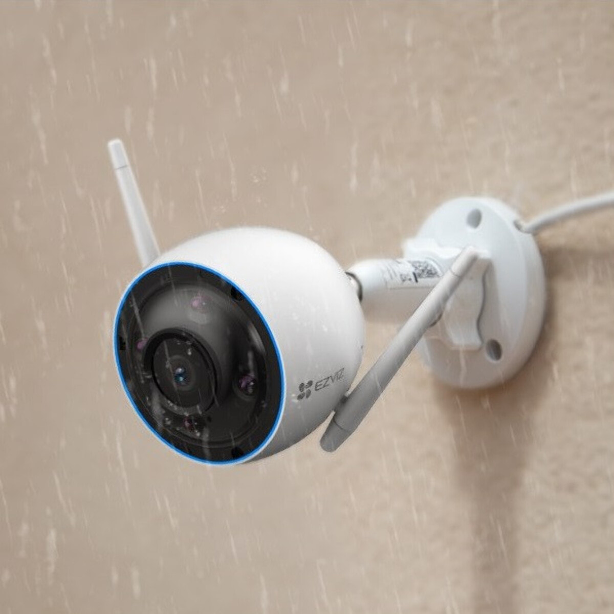 Ezviz H3 2K Sferico Telecamera di Sicurezza IP da Esterno 2304 x 1296 Pixel Soffitto Muro Bianco