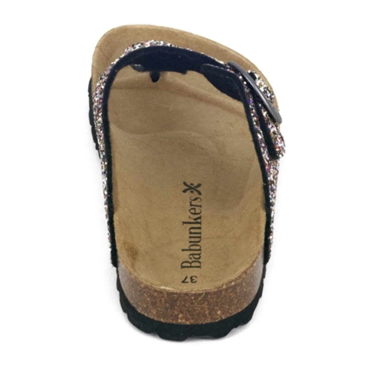 SANDALIA GRANADA BABUNKERS NEGRO