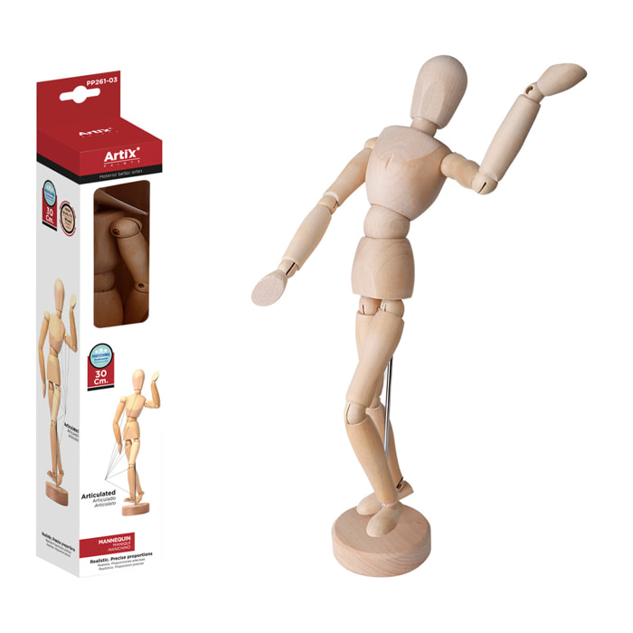 MANIQUI DE DIBUJO 30CM