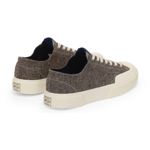 Superga - Sneakers Uomo Donna Grigio - 2432 WORKS WOOL PATCHWORK