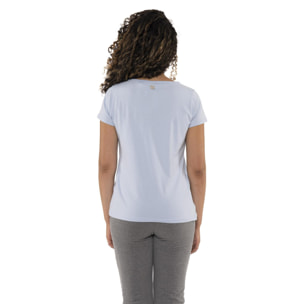 Camiseta de manga corta mujer "Nunca sin"