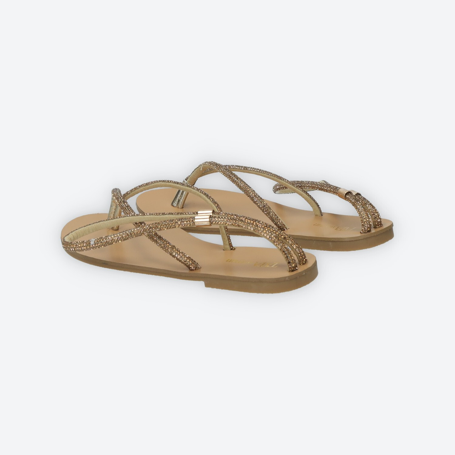 Sandali Donna Tata Italia Dorato