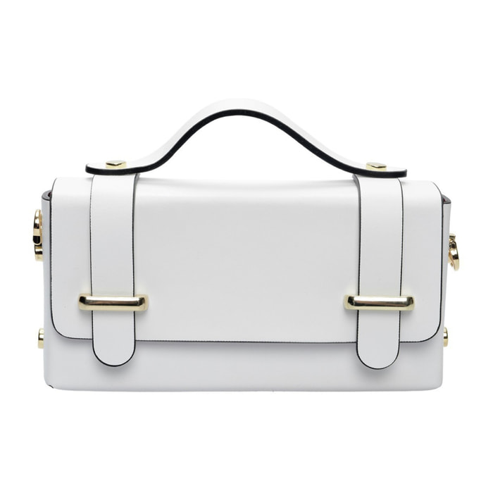 Borsa a mano Anna Luchini Bianco