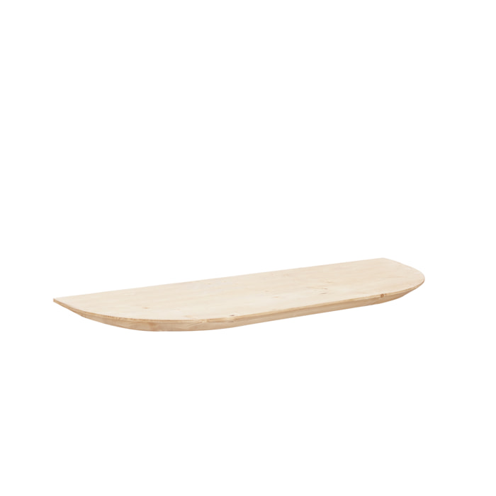Console d'entrée en bois massif ton naturel 100cm Hauteur: 3.2 Longueur: 100 Largeur: 30