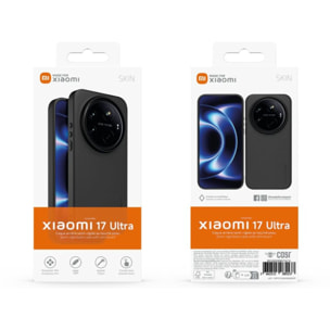 Coque MADE FOR XIAOMI premium noir pour Xiaomi 17 Ultra