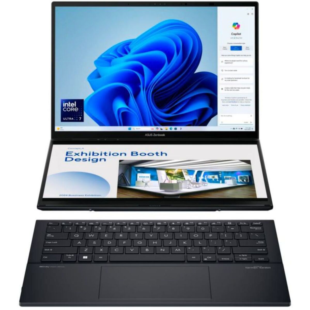 Ordinateur portable ASUS Zenbook Duo UX8406CA-PZ011W Copilot+