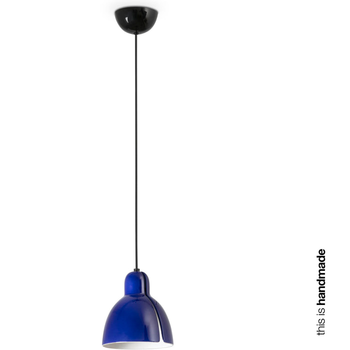 VENICE Lampe suspension bleu cobalt
