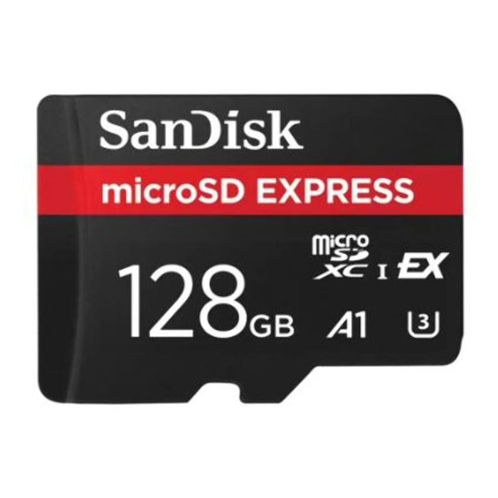 Carte Micro SD SANDISK 128Go Express