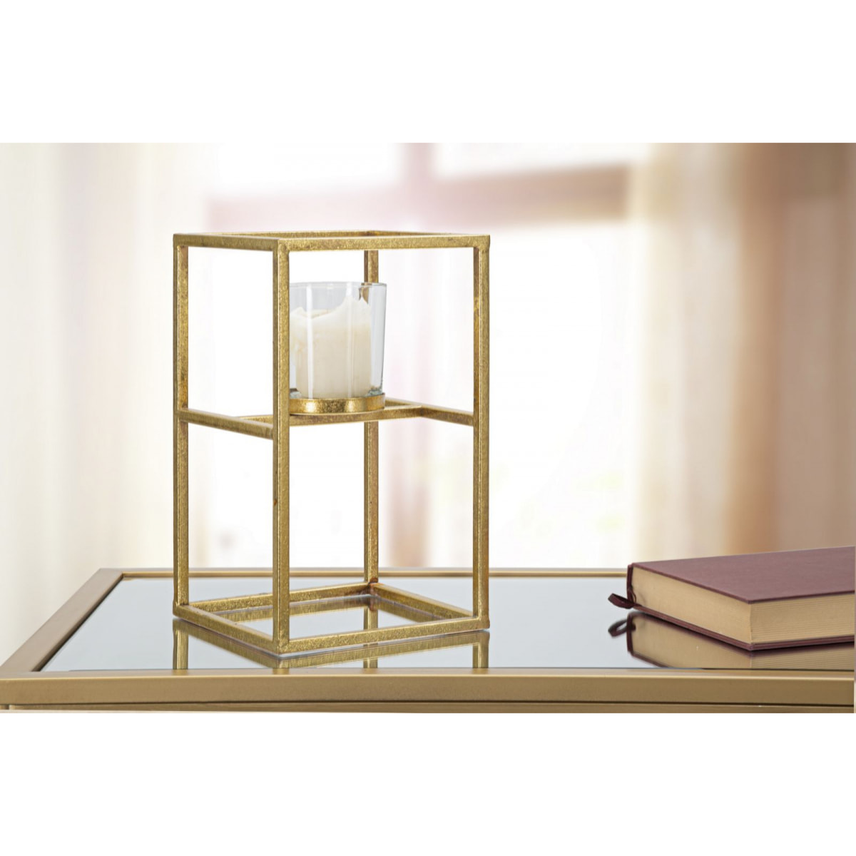 PORTACANDELE ELEGANT CHARME1921 DORATO