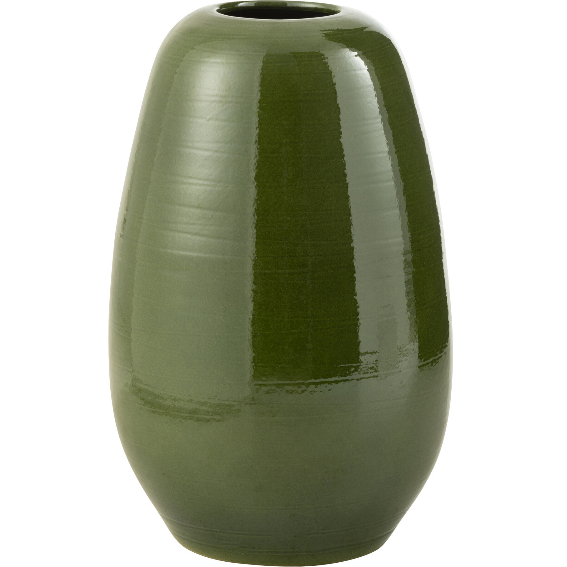 J-Line vase Lola - porcelaine - vert - large
