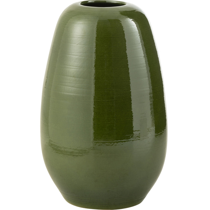 J-Line vase Lola - porcelaine - vert - large