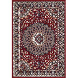 Tappeto Soggiorno Salotto Stile Persiano Rosso