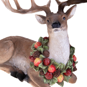 Renna - Pezzi 1 - 35,5xH35,5x21,5cm - Bianchi Dino SpA