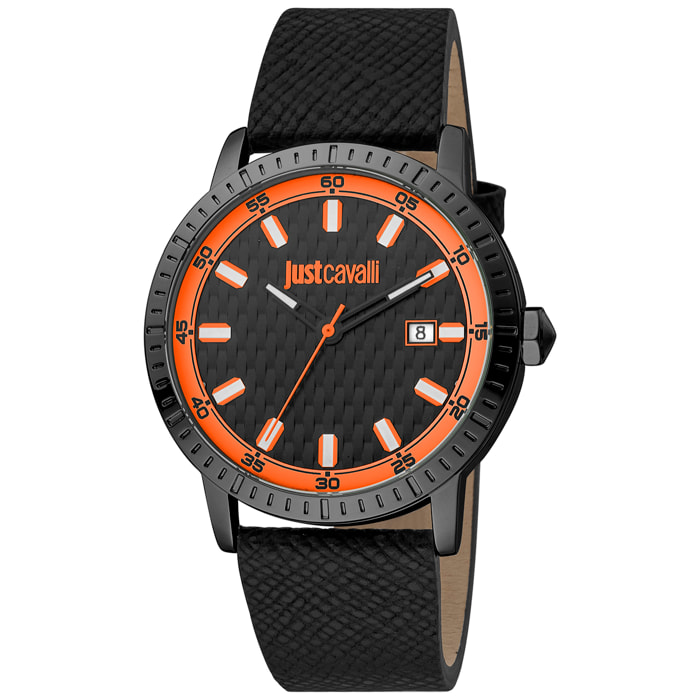 Reloj Just Cavalli JC1G216L0035 Hombre Analogico Cuarzo con Correa de Cuero