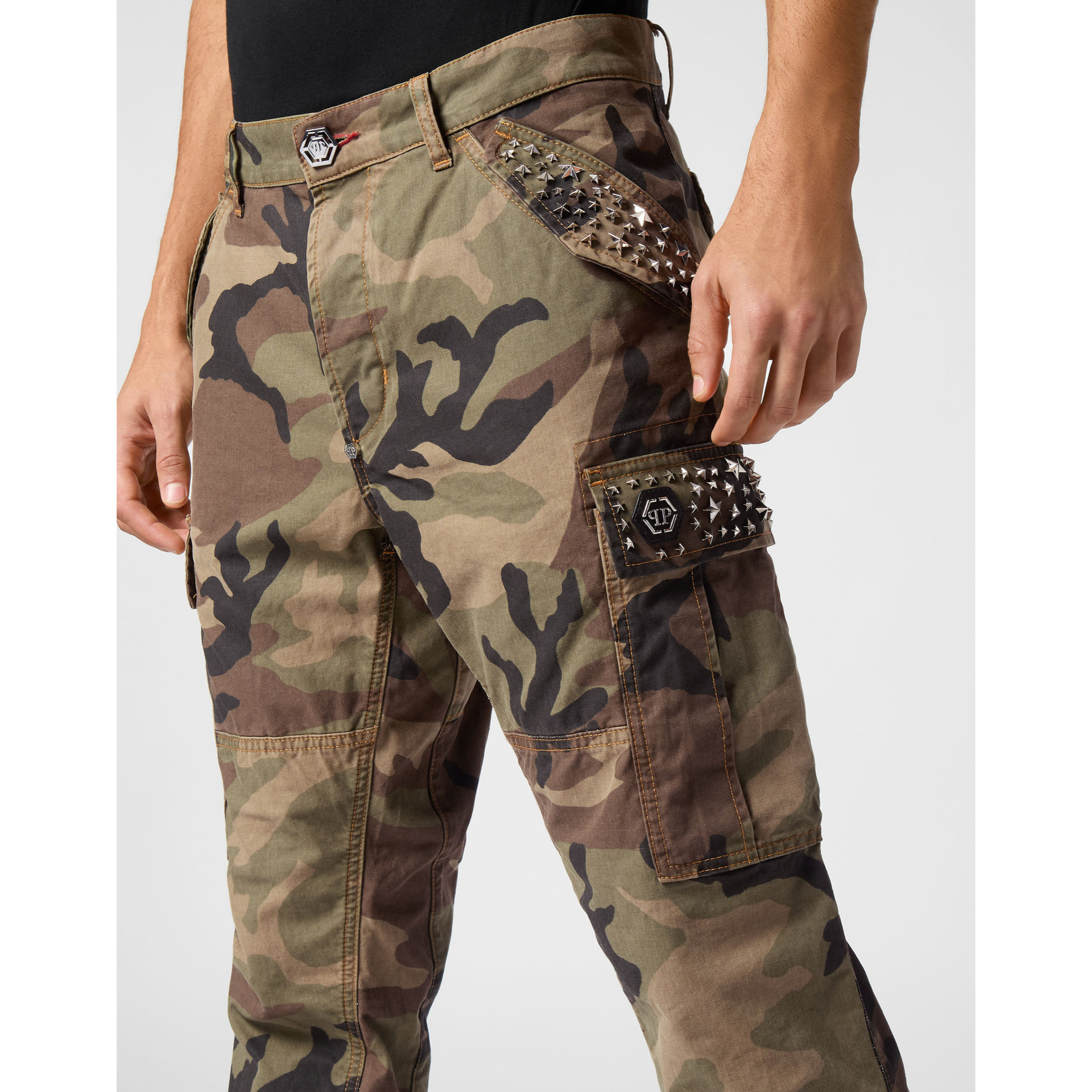 PHILIPP PLEIN Vaqueros Cargo Regular Fit