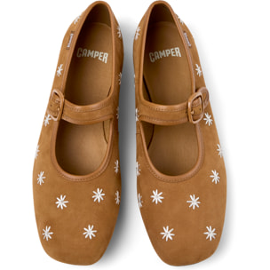 Bailarinas - CAMPER Casi Myra - Marron - Cuero nobuk