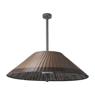 SAIGON OUT W100 M Suspension fixe brun