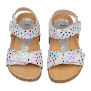 Sandalia Bios Piel  Cabra. Velcro