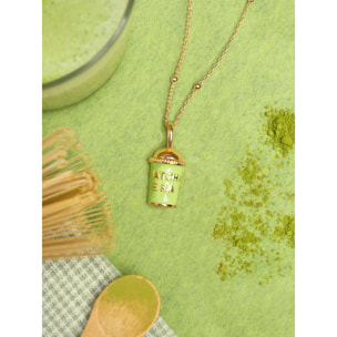Charm Matcha Placcato Oro