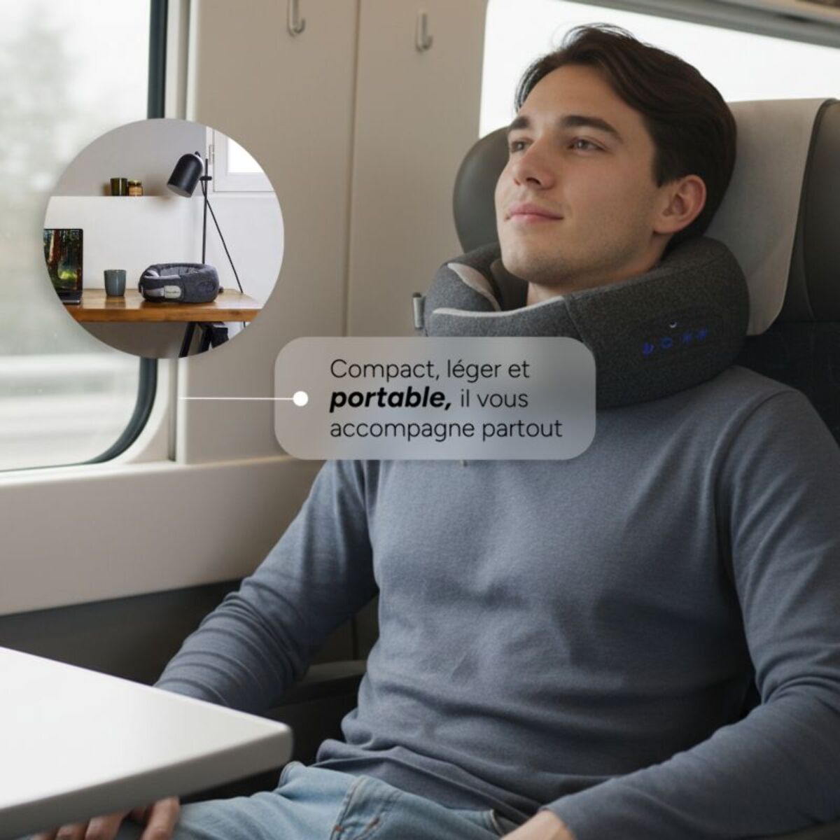 Masseur nuque TERRAILLON de cou et cervicales chauffant