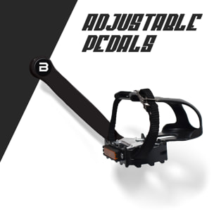 EDGE 1600 - Cyclette da corsa professionale con volano da 16 kg a resistenza magnetica, display LCD, software di monitoraggio