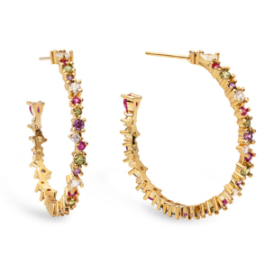 Orecchino Estellar Colors L Placcato Oro