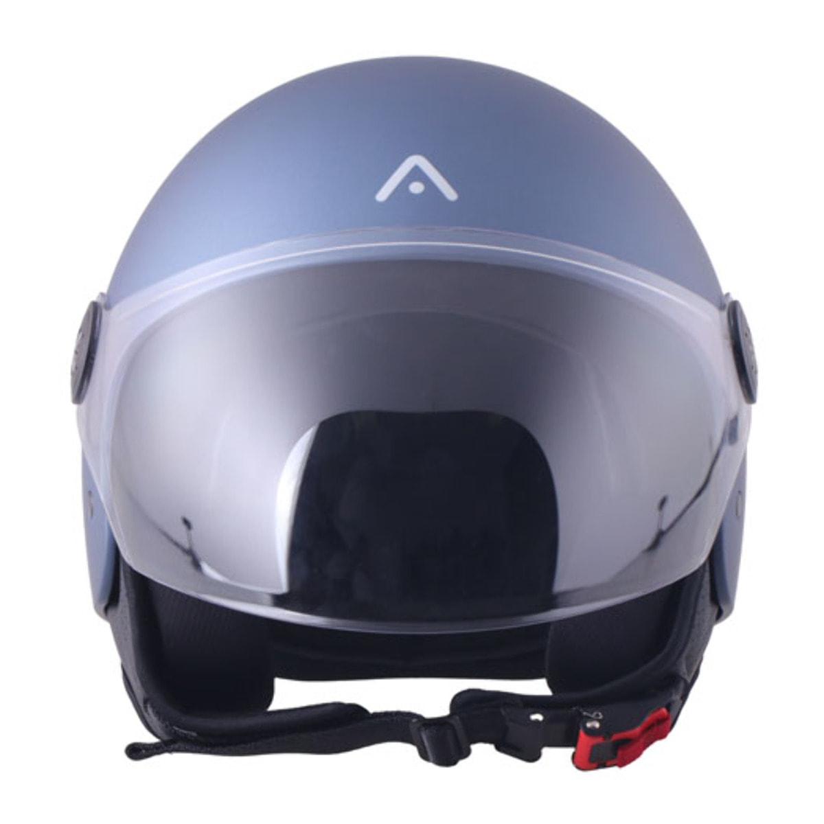 CASCO ADN JET SPRITZ TITANIO BLU METAL