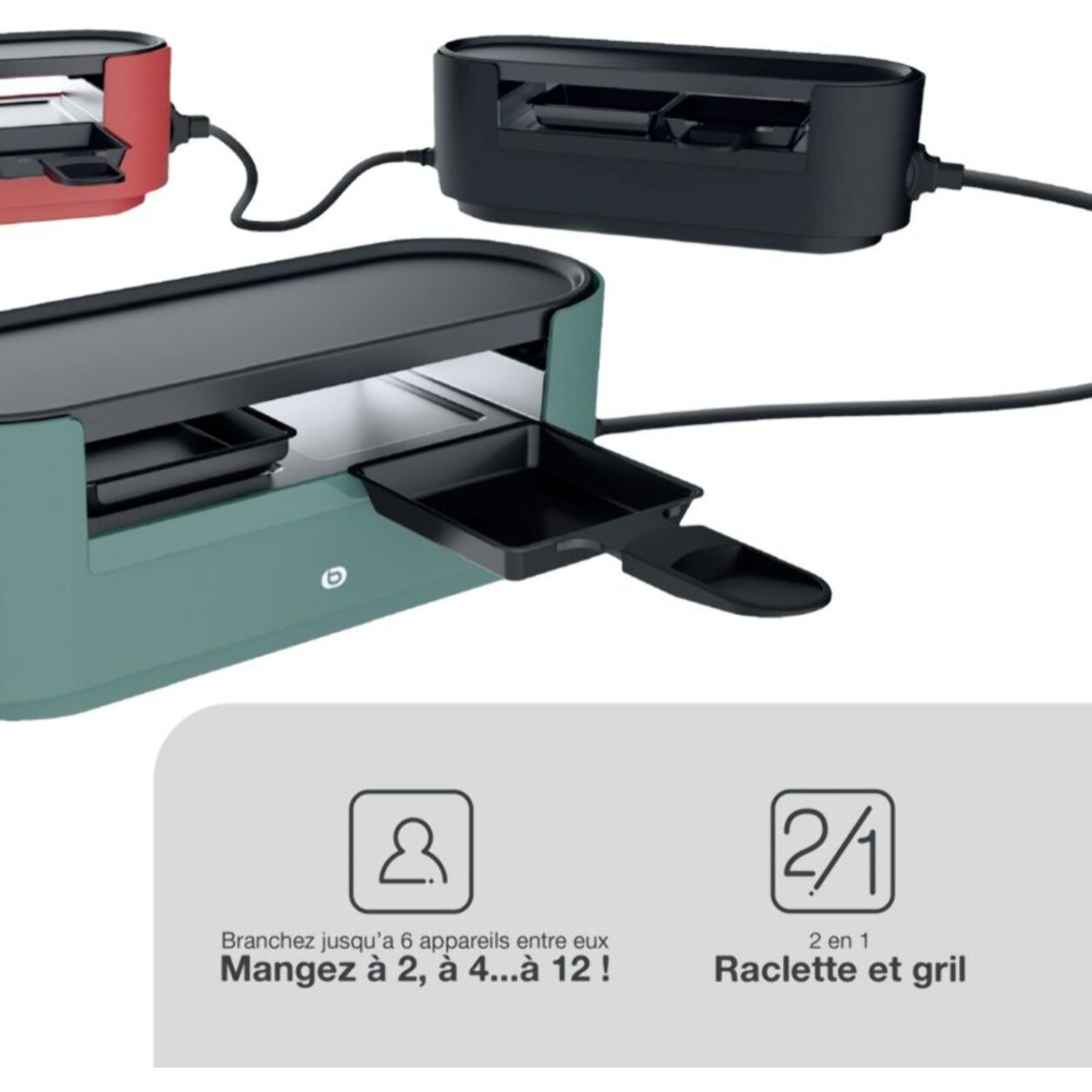 Raclette ESSENTIELB Multiplug Brick