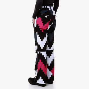 Kappa - Pantaloni Donna Nero - 6CENTO 665PG