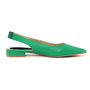 Slingback Donna colore Verde