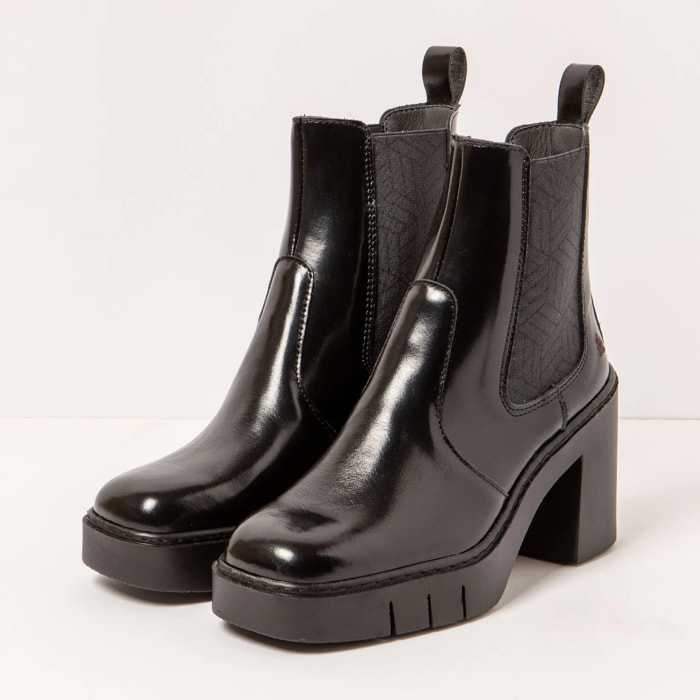 Botines 1983 NAPPA SHINNY BLACK/BERNA color Black