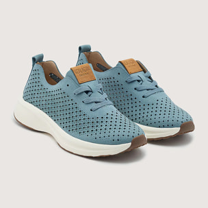 Zapatillas Memory Foam Azul - Isthar