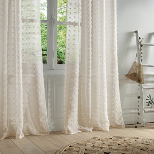 Voilage "Lily" beige 140x240cm