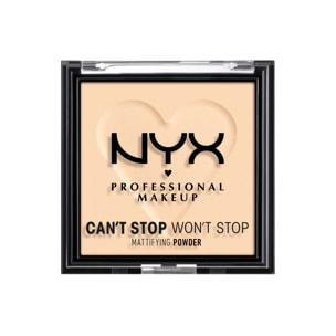 NYX Professional Makeup Can't Stop Won't Stop Poudre Fair