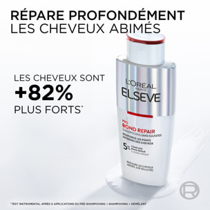 Lot de 12 - L'Oréal Paris Elseve Pro Bond Repair Shampooing Sans Sulfates 200ml