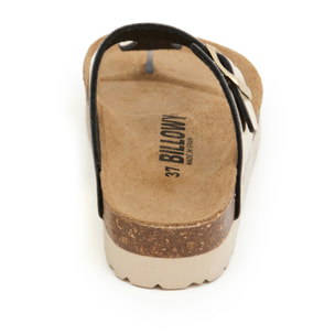 SANDALO CON ZEPPA BILLOWY DORATO