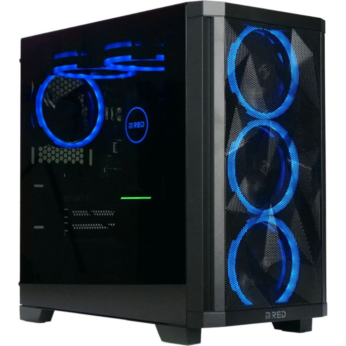 PC Gamer MRED CBT103-01 - AMD Ryzen 7 8700F - NVIDIA GeForce RTX 5060 Ti - 32 Go RAM DDR5 - SSD 1 To - Sans OS
