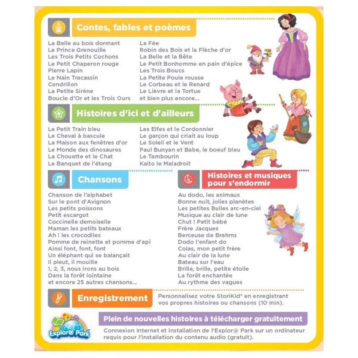 Jeu éducatif VTECH StoriKid Max - Mon conteur d'histoires