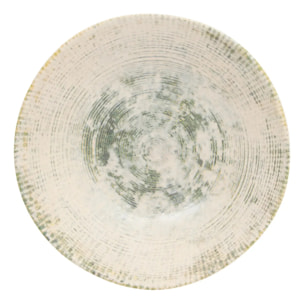 Assiette creuse Ariane D21cm vert