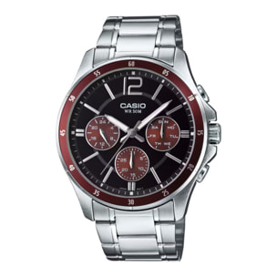 Reloj Casio MTP-1374D-5AVDF Hombre Analogico Cuarzo con Correa de Acero inoxidable